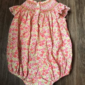 Baby Girl Smocked Bubble